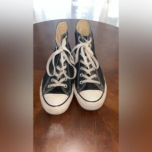 Converse Chuck Taylor All Star High Top Black White Sneakers